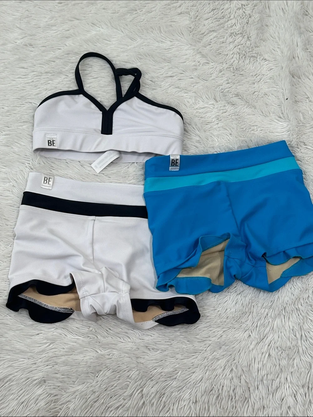 ❤️ Simply Be Dancewear Shortie & Bra Top Bundle of 3